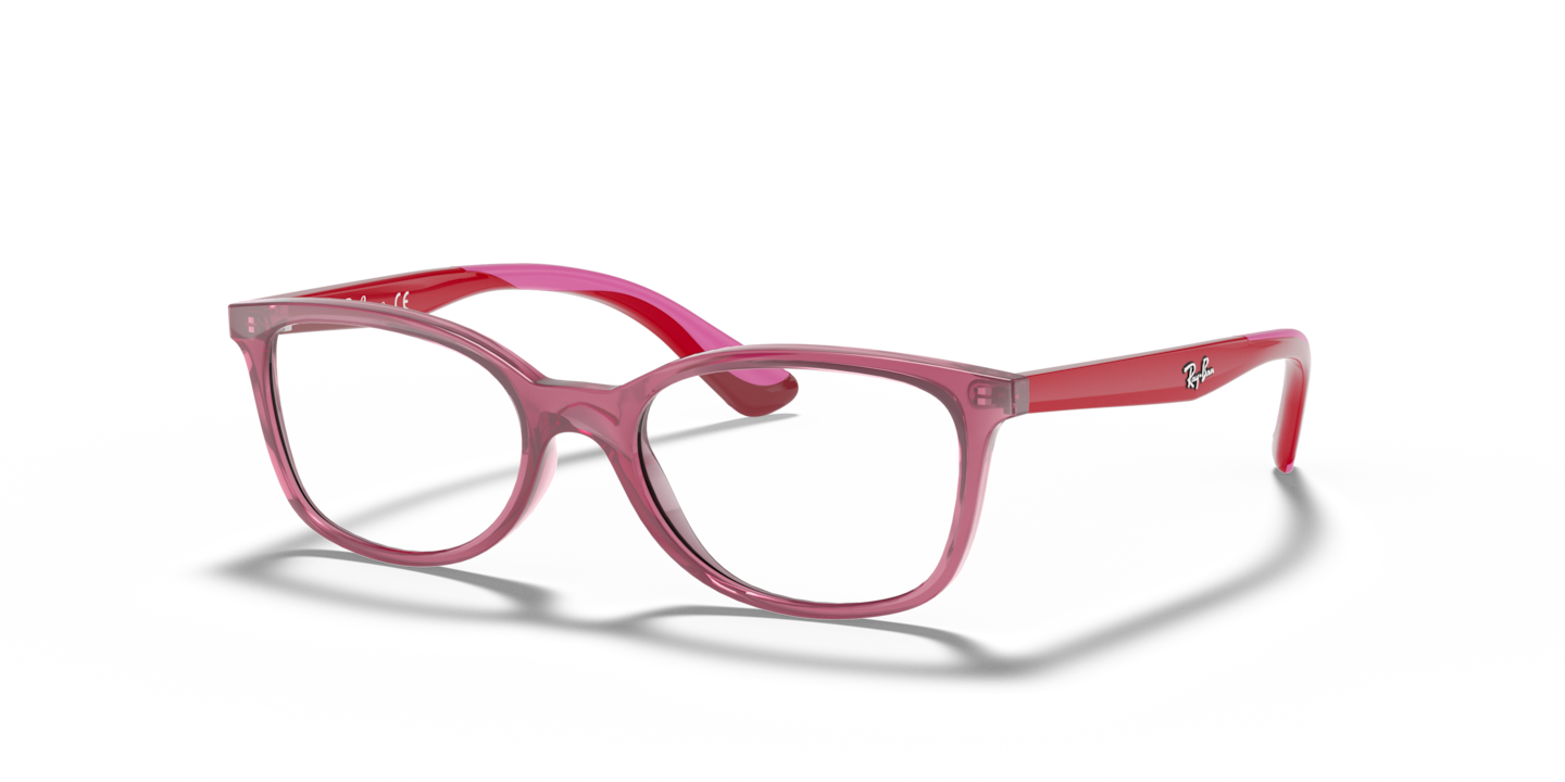 Ray-Ban RB1586 Optics Kids Transparent Red