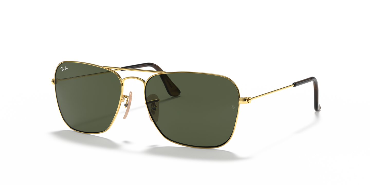 Ray-Ban RB3136 Caravan Arista Gold