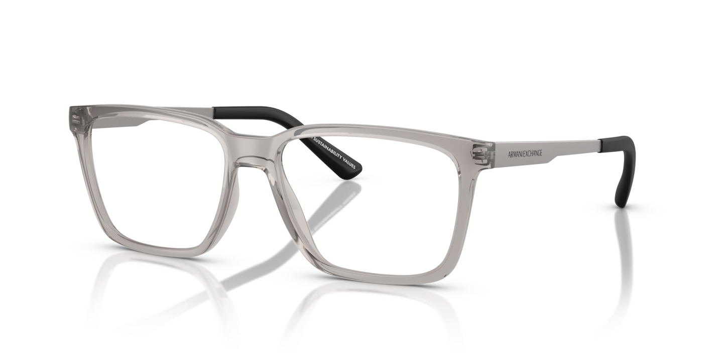 Armani Exchange AX3103 Shiny Transparent Grey
