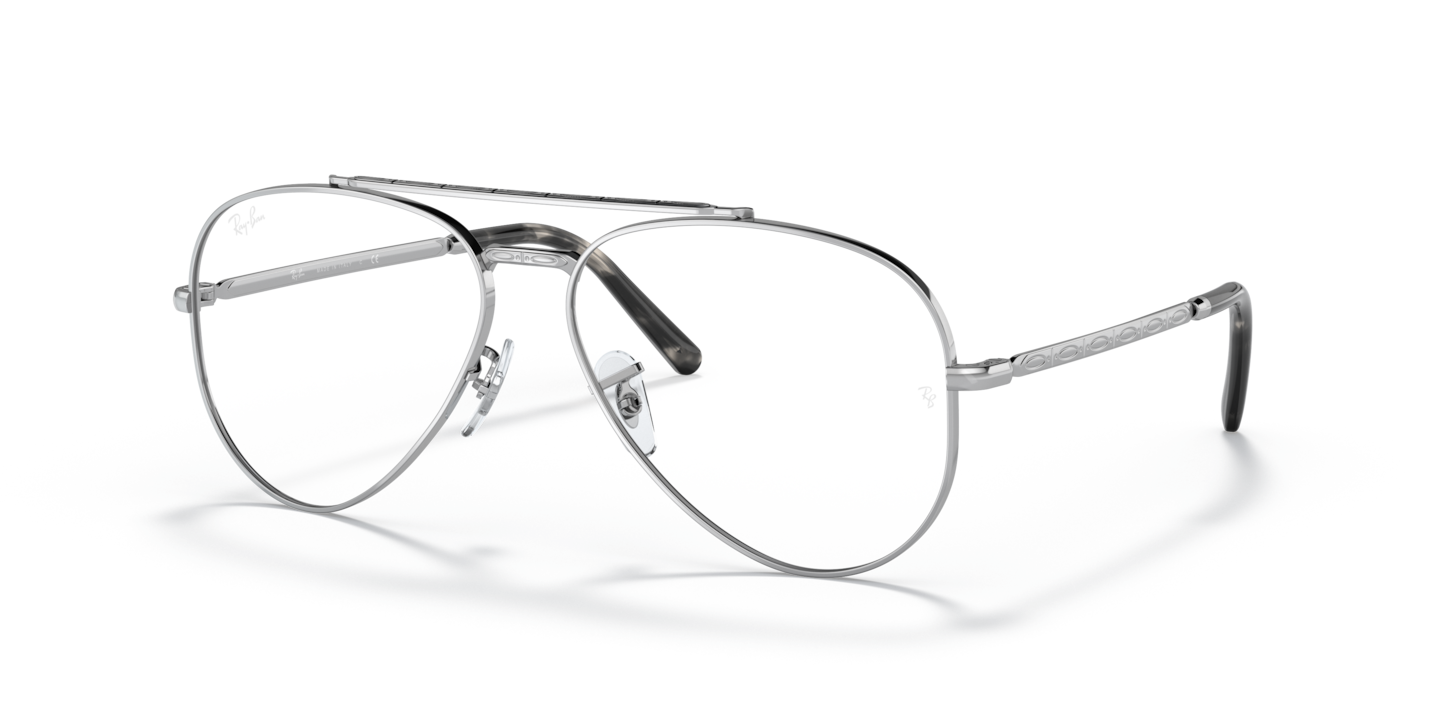 Ray-Ban RB3625V New Aviator Optics Silver