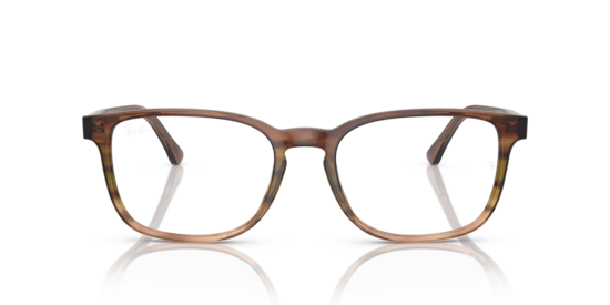 RB5418 Optics Ray-Ban Striped Brown & Green