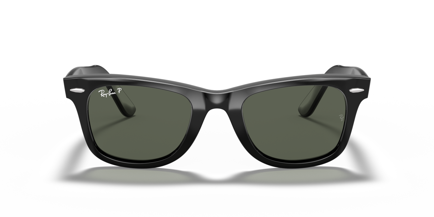 507607　Ray-Ban サングラスORIGINAL WAYFARER Ray-Ban Wayfarer RB2140 1387GG Photo Striped Grey Sunglasses