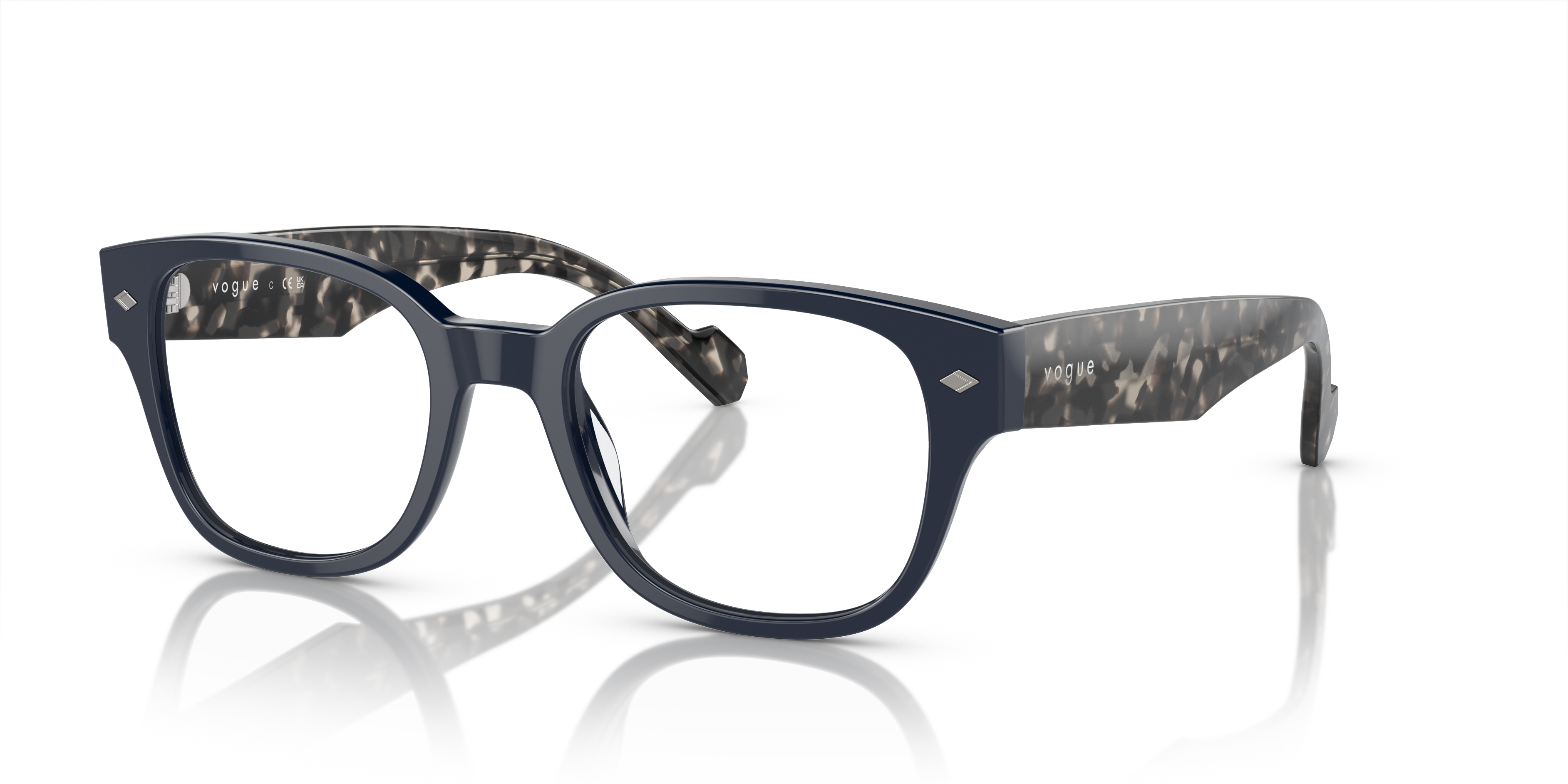 Vogue Eyewear Unisex Vo5529 Full Dark Blue Size Small 78$