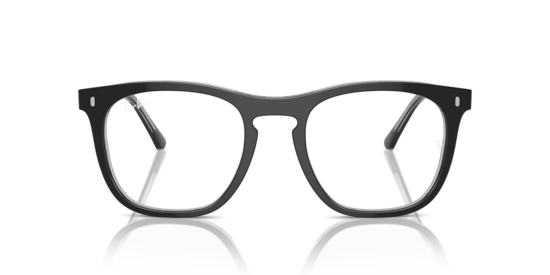 RB2210V Optics Ray-Ban Dark Grey On Transparent Light Grey