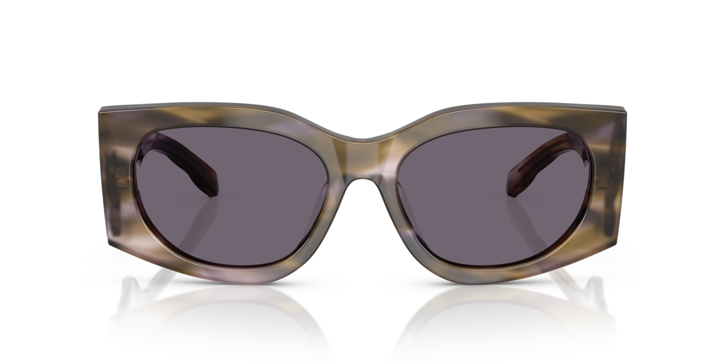 New Authentic Tory Burch TY169U52-X Cream and Blue Sunglasses Tory Burch TY6116 L (54 - 19) with Brown lenses and Gold  main image 3