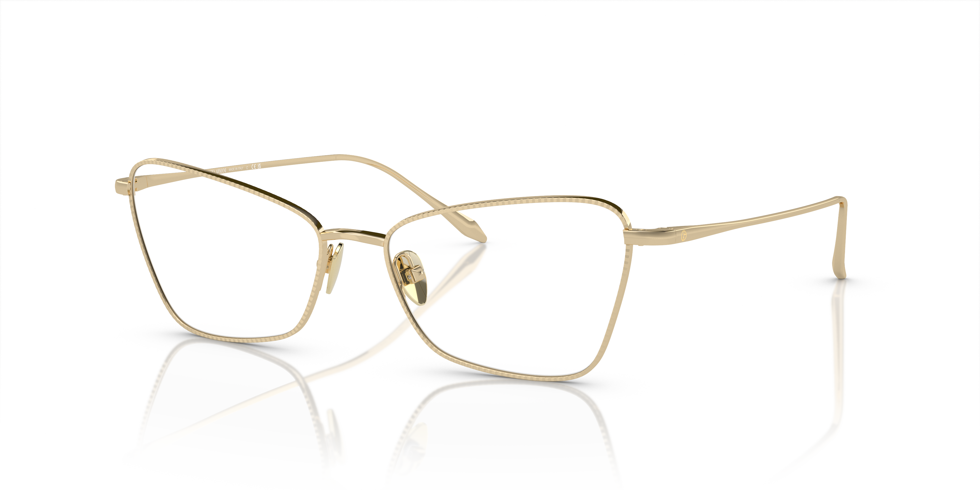 Giorgio Armani Unisex Ar5140 Pale Gold Size Large 243$
