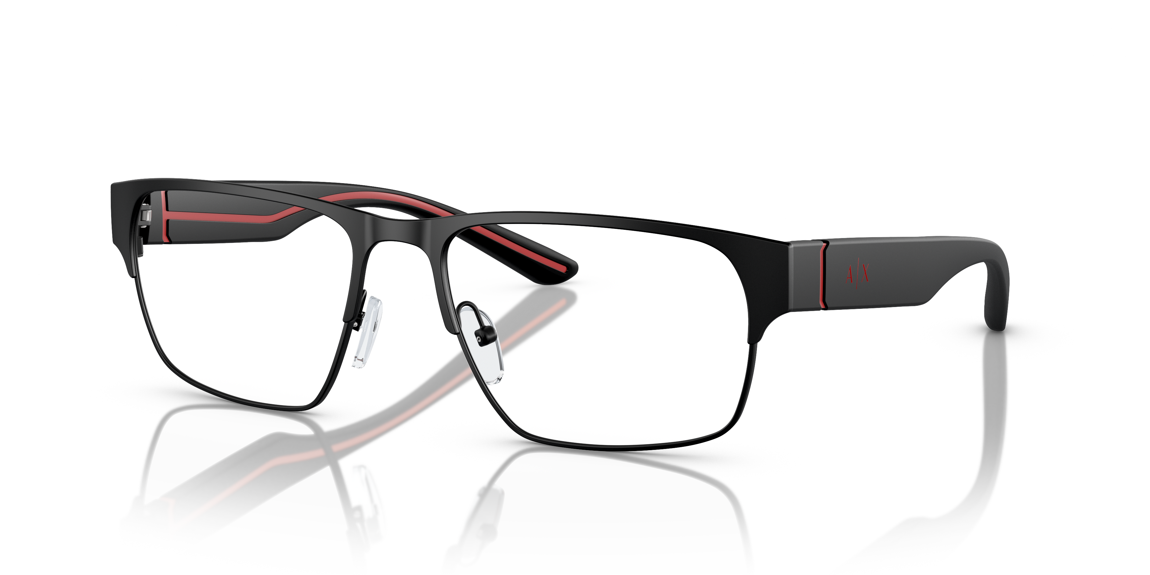 Armani Exchange Unisex Ax1059 Noir Mat Size 72$