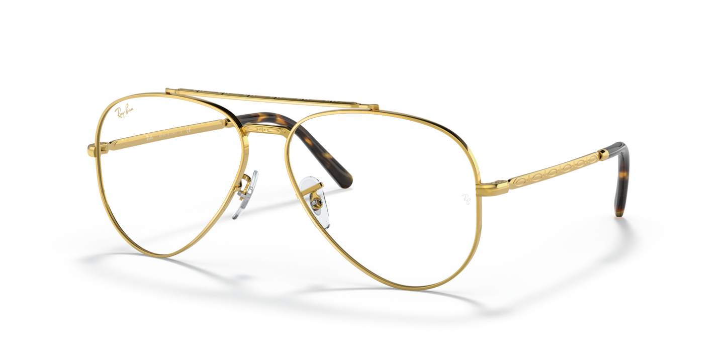 Ray-Ban RB3625V New Aviator Optics Gold