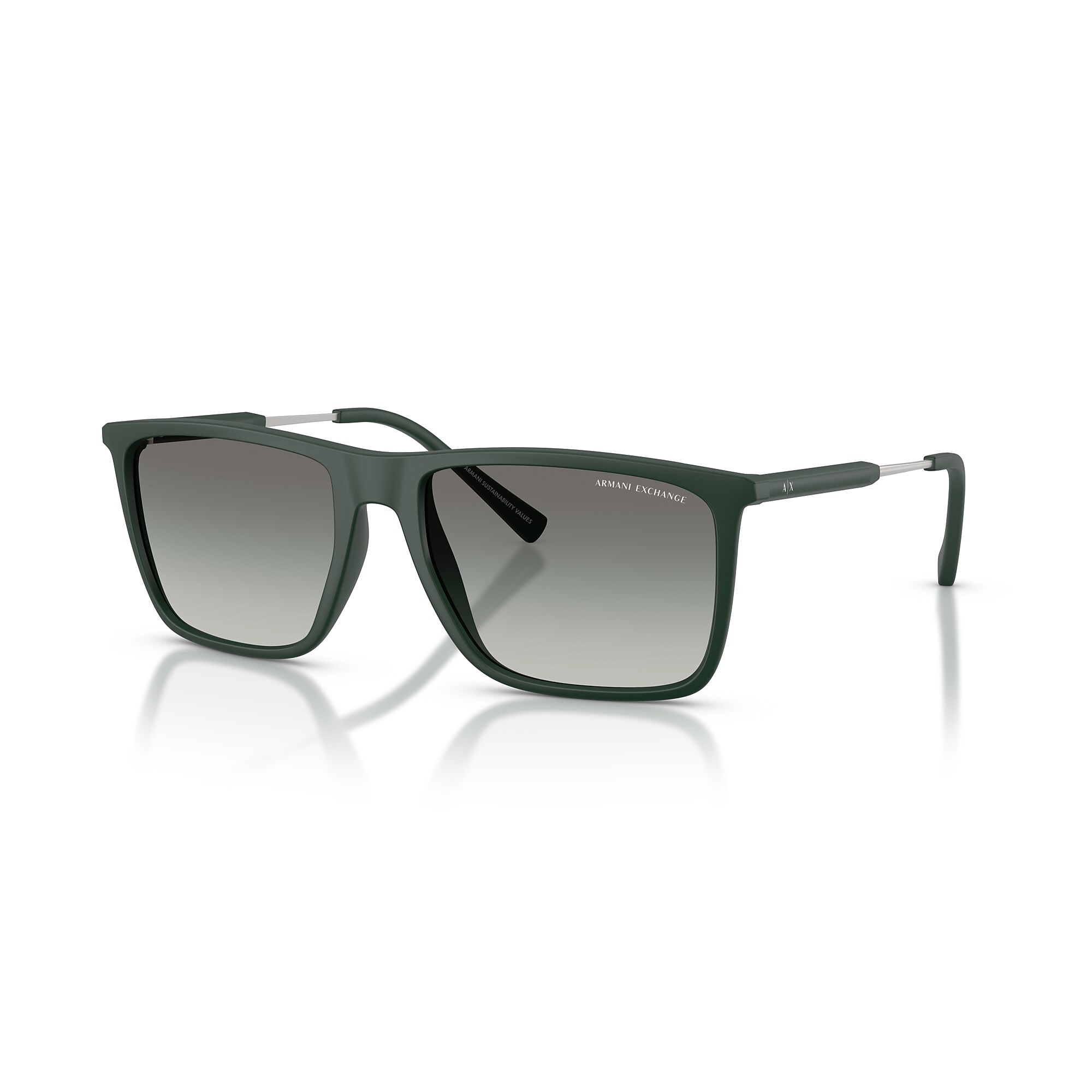 Armani Exchange Sunglasses Armani Exchange AX4160S - Square Matter Black Frame  main image 2