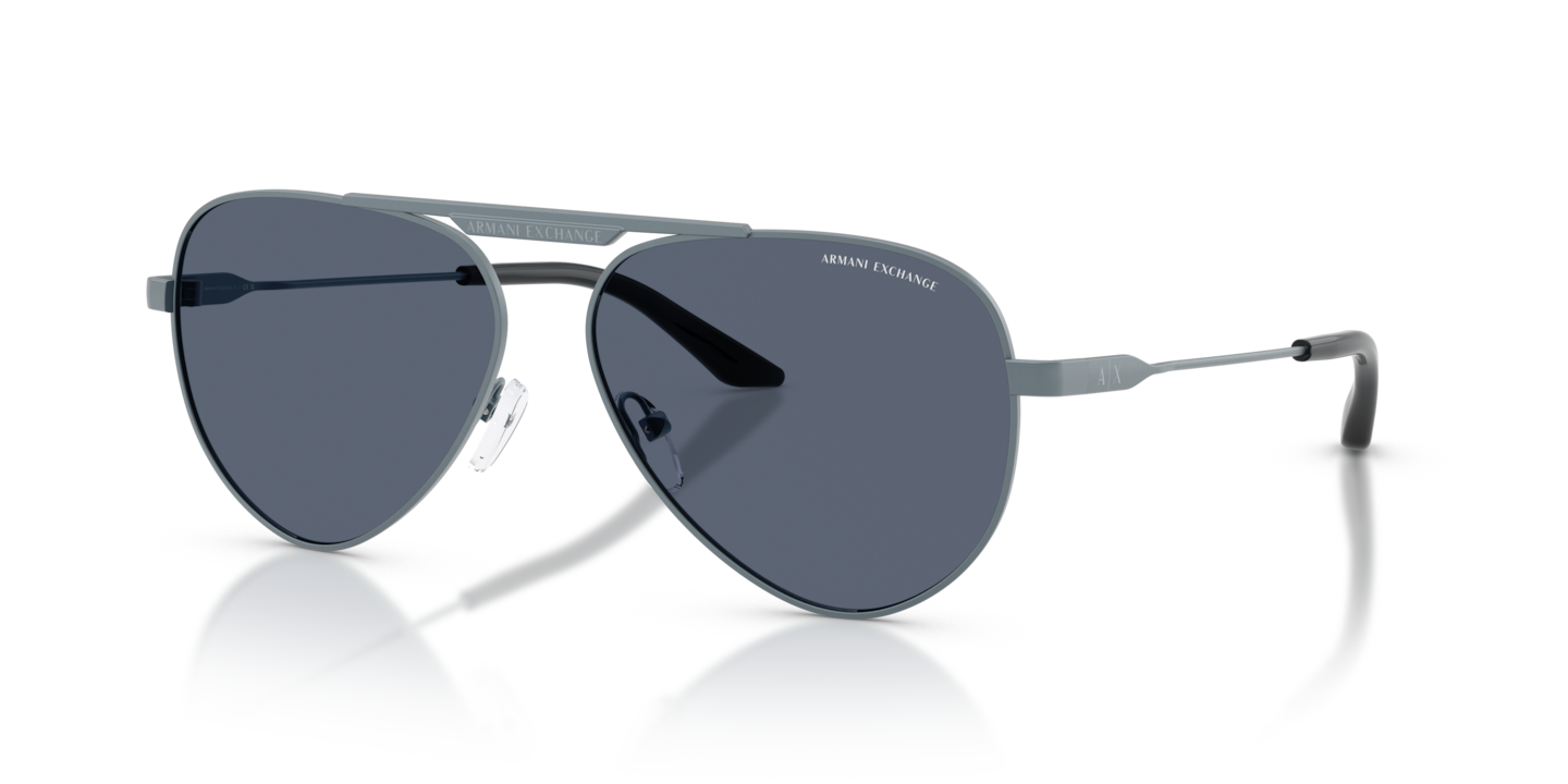 Armani Exchange AX2060S Metalized Matte Blue