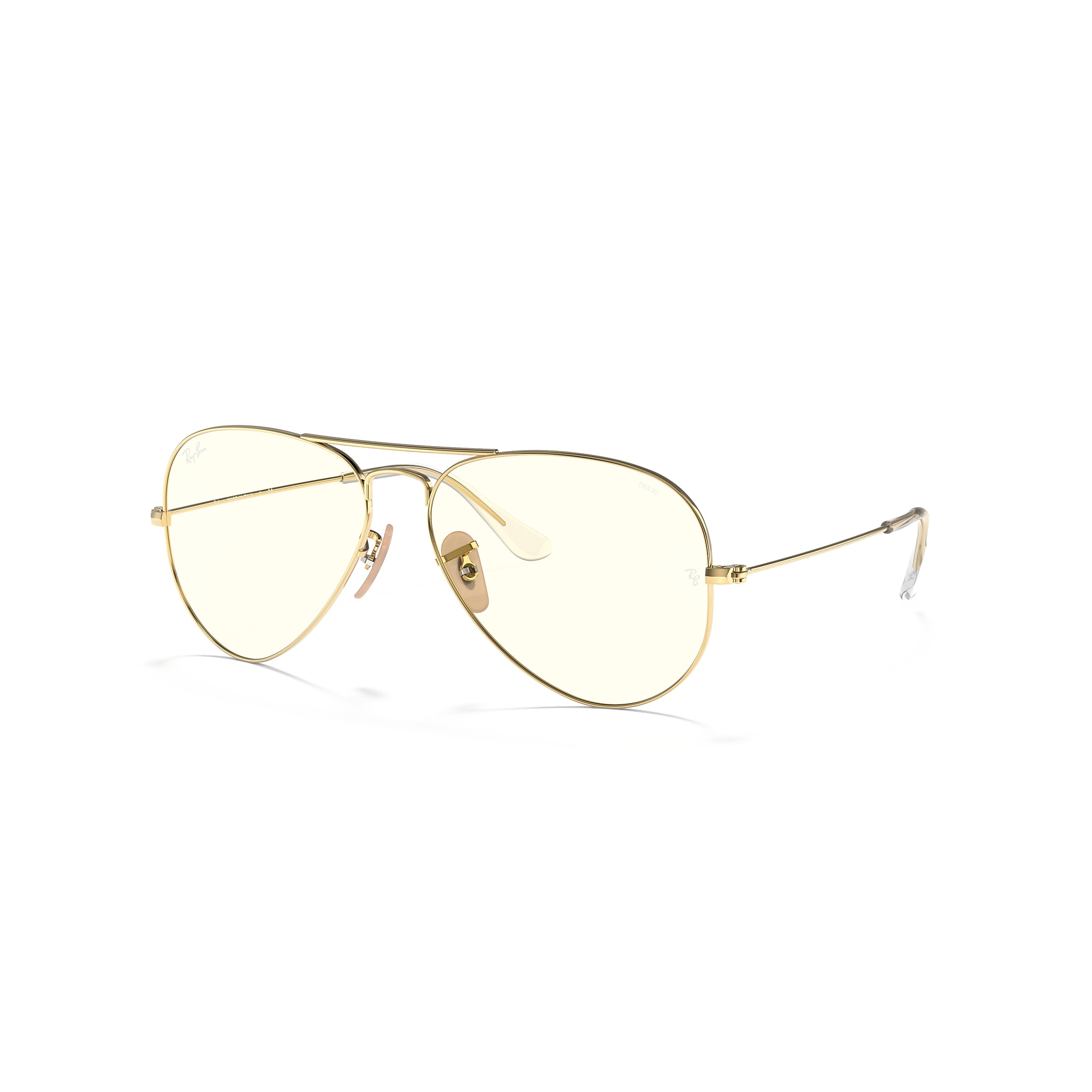 Sunglasses Ray-Ban RB3025 Aviator Clear Evolve Free Shipping