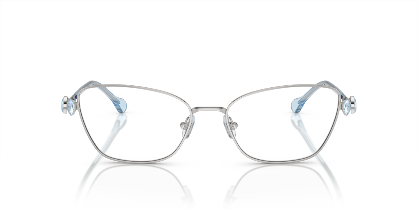 Swarovski Sunglasses SK7006 400187 Polished Silver Clear  display picture 2
