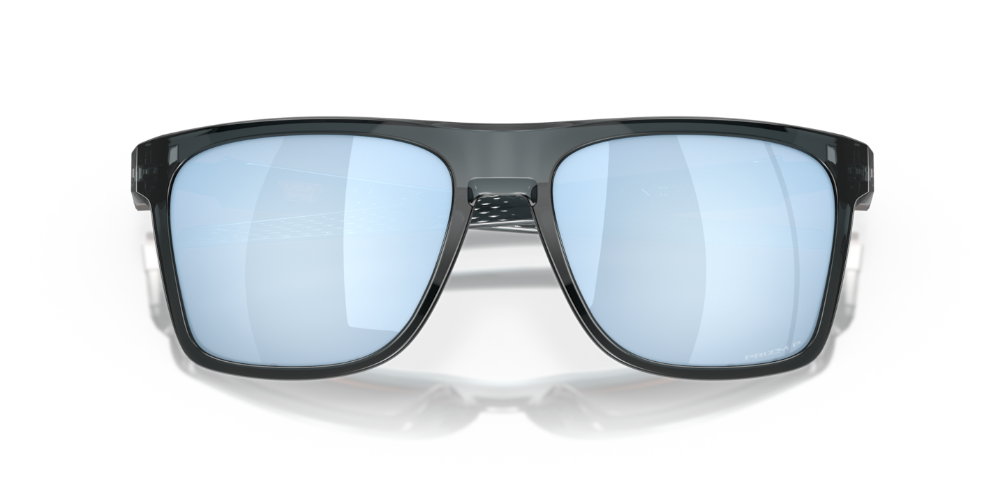 OAKLEY(オークリー) LEFFINGWELL crystal BK Oakley Mens Fit Leffingwell Crystal Black Frame - Prizm Deep