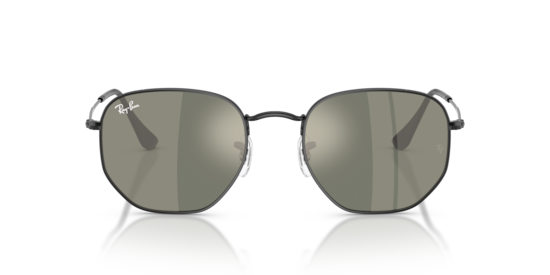RB3548N Hexagonal Flat Lenses Ray-Ban Black