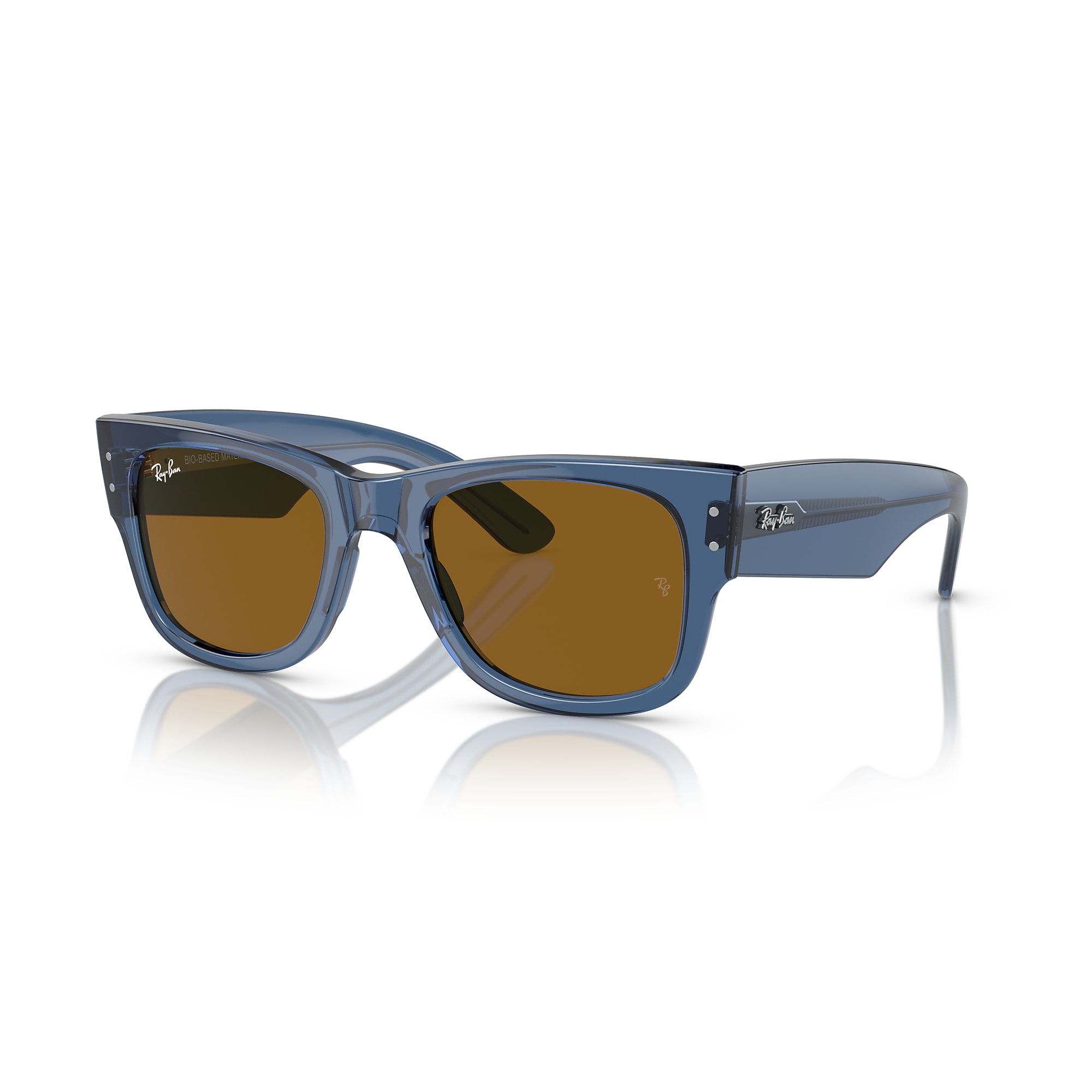 Sunglasses Ray-Ban RB0840S Mega Wayfarer Bio-Based | Free