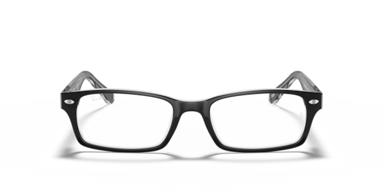 RB5206 Optics Ray-Ban Black On Transparent