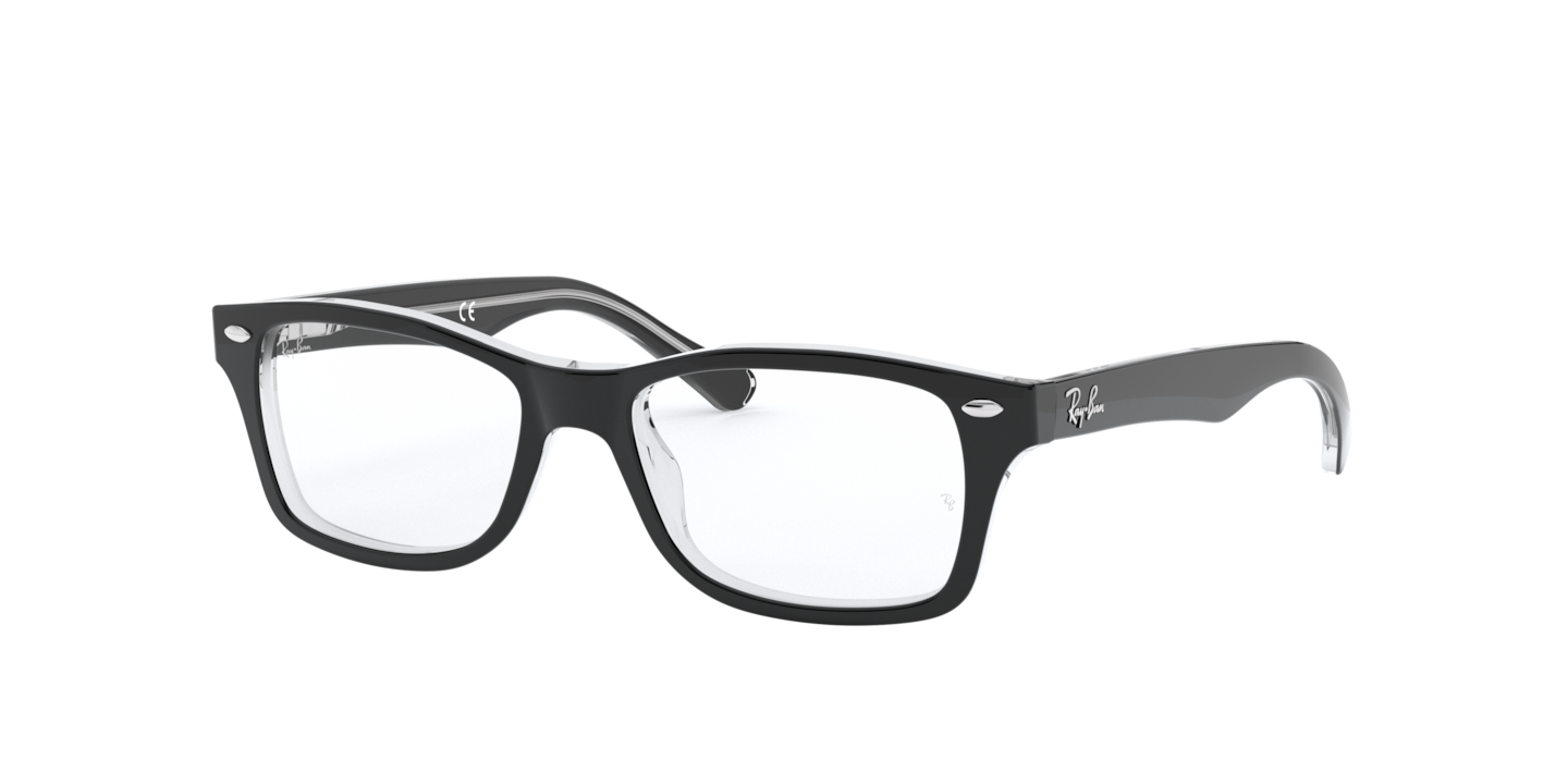 Ray-Ban RB1531 Optics Kids Black On Transparent