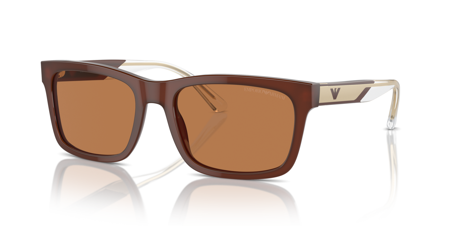 Emporio Armani EA4224 Shiny Opaline Brown