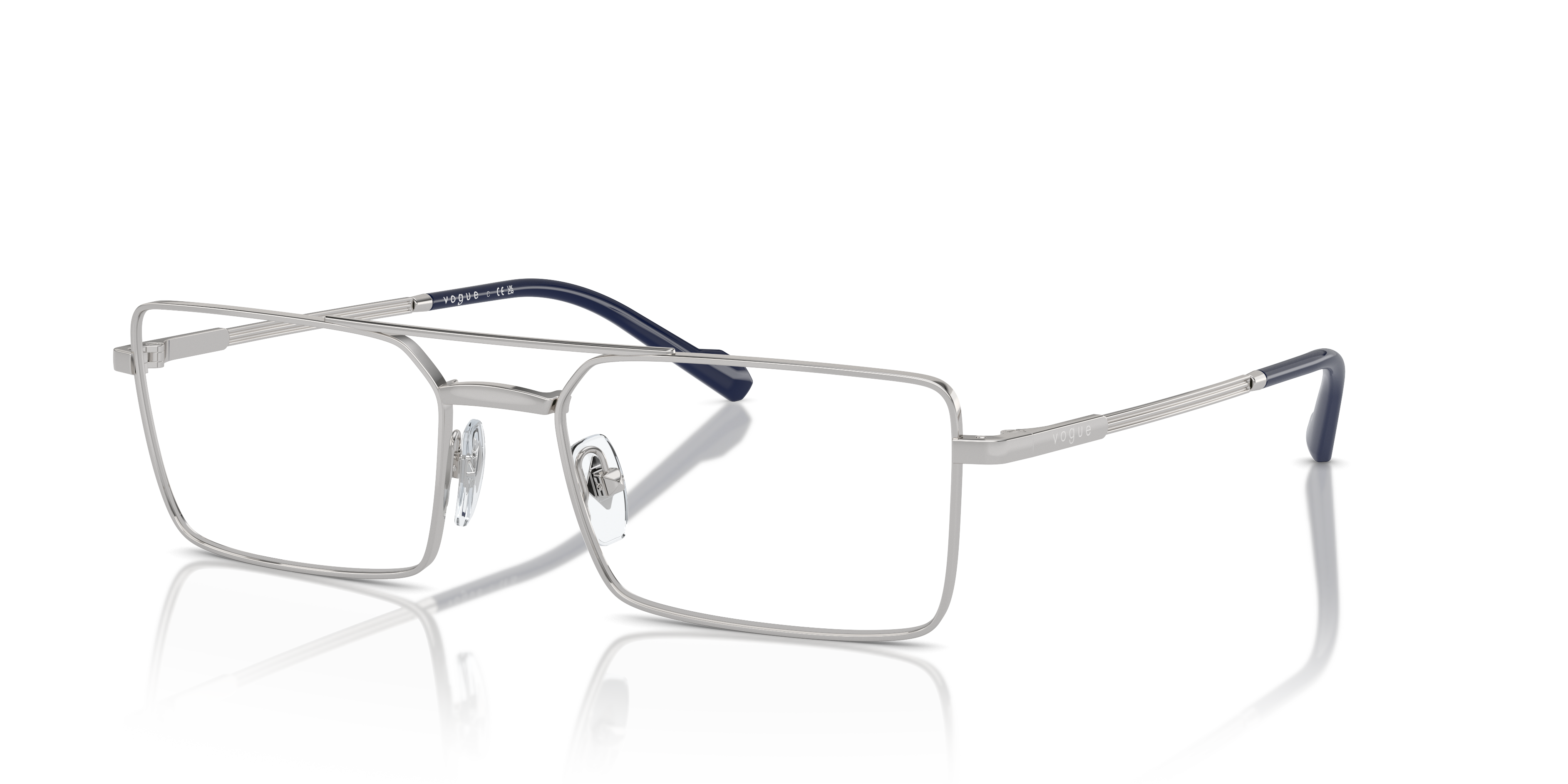 Vogue Eyewear Unisex Vo4310 Silver Size Large 109$
