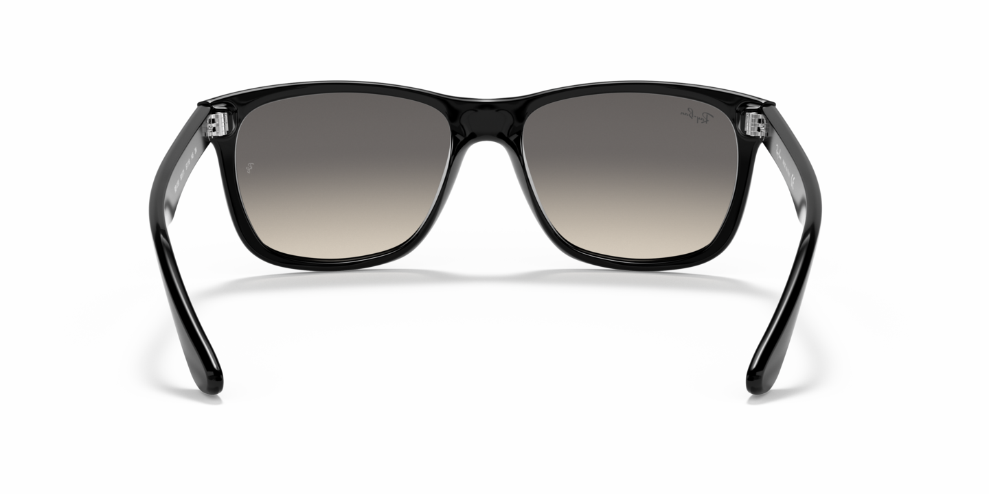 RAY-BAN RB4181 Ray-Ban RB4181 Polarized 601/9A Square Shiny Black  main image 2