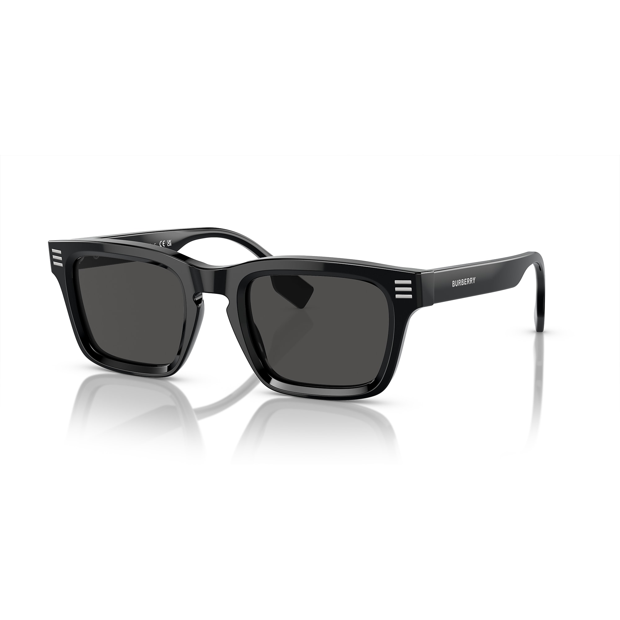 Burberry B4403 4098/71 Sunglasses New Authentic Burberry BE4403 L (51 - 23) with Grey lenses and Grey frame  main image 3