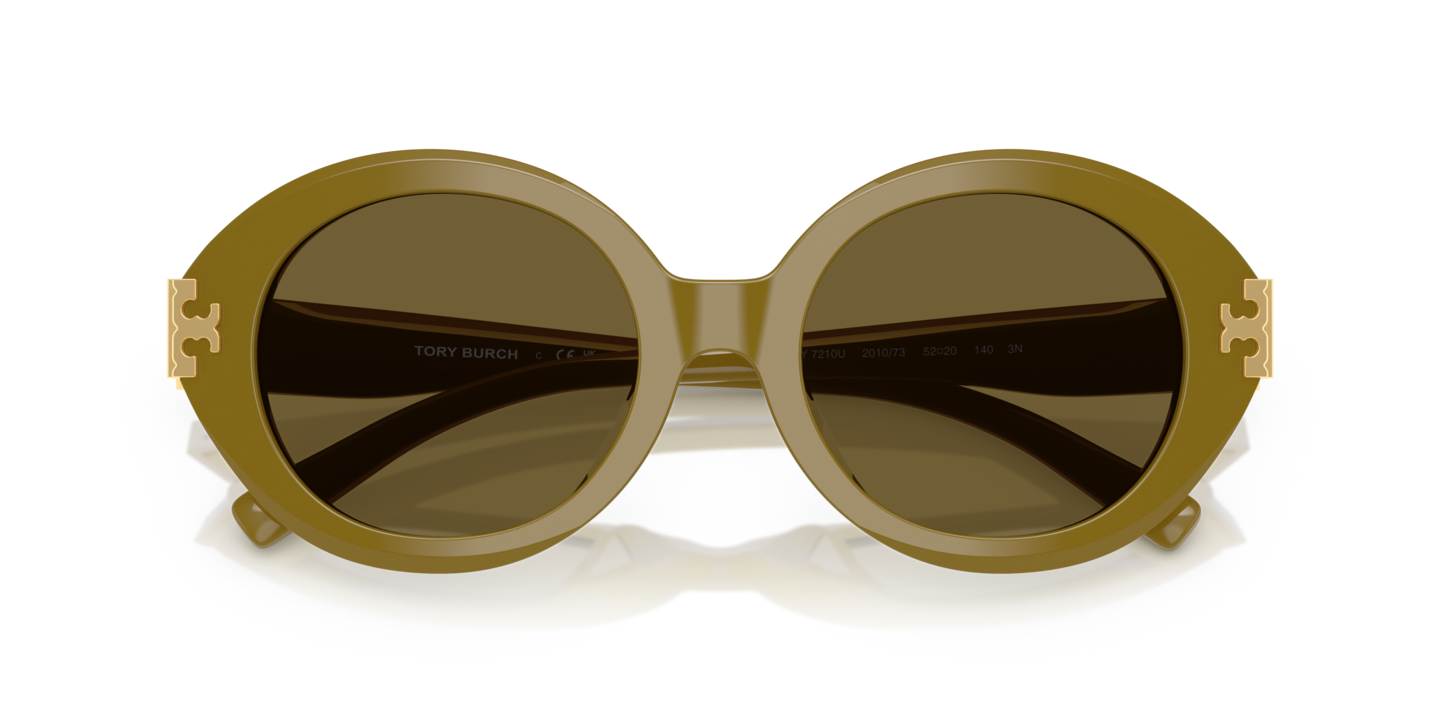 Tory Burch Light Olive/Gold and Brown Sunglasses Tory Burch TY6116 Sunglasses | LensCrafters main image 2