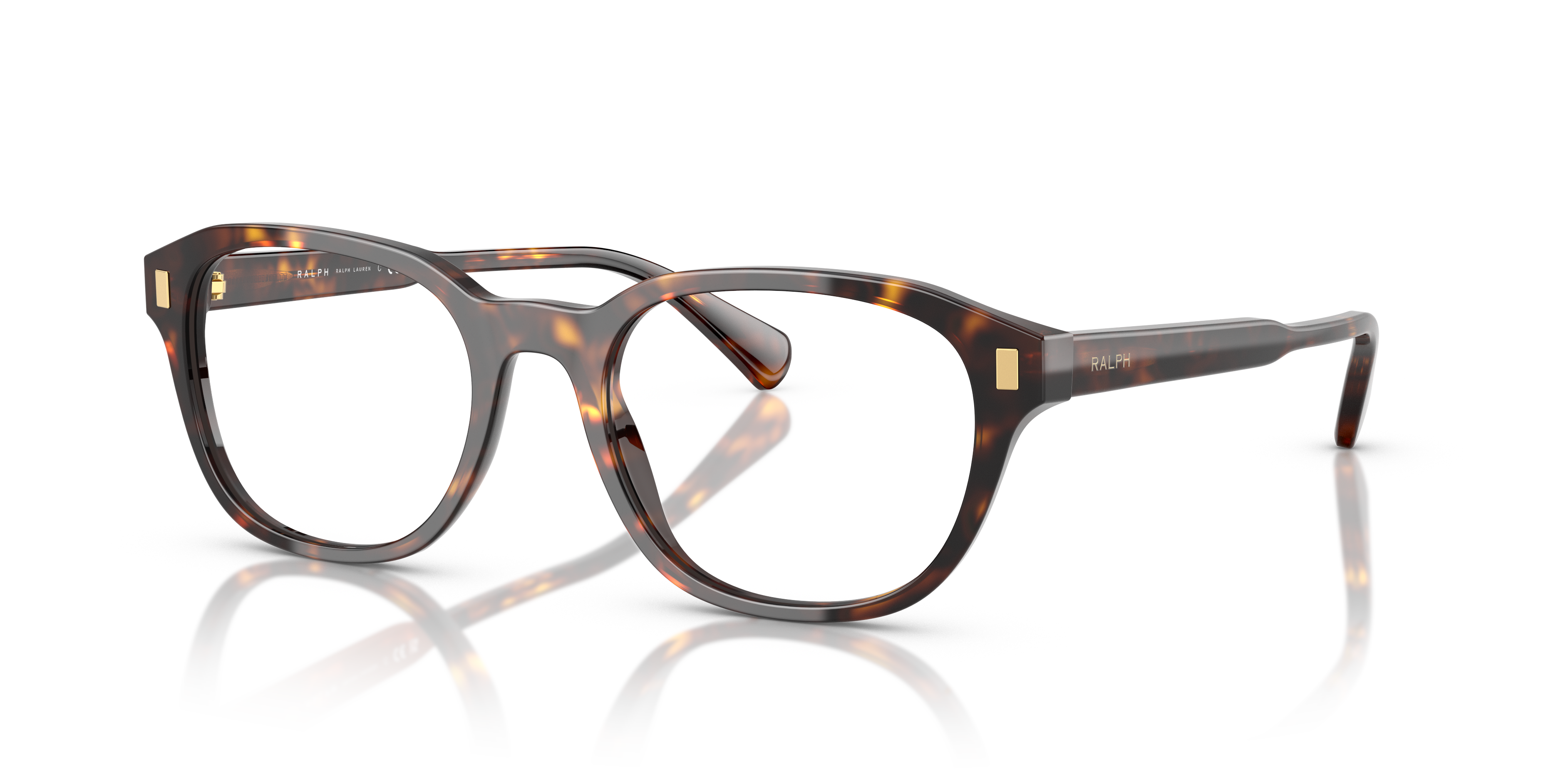 Ralph by Ralph Lauren Unisex Ra7172u Shiny Dark Havana Size 99$