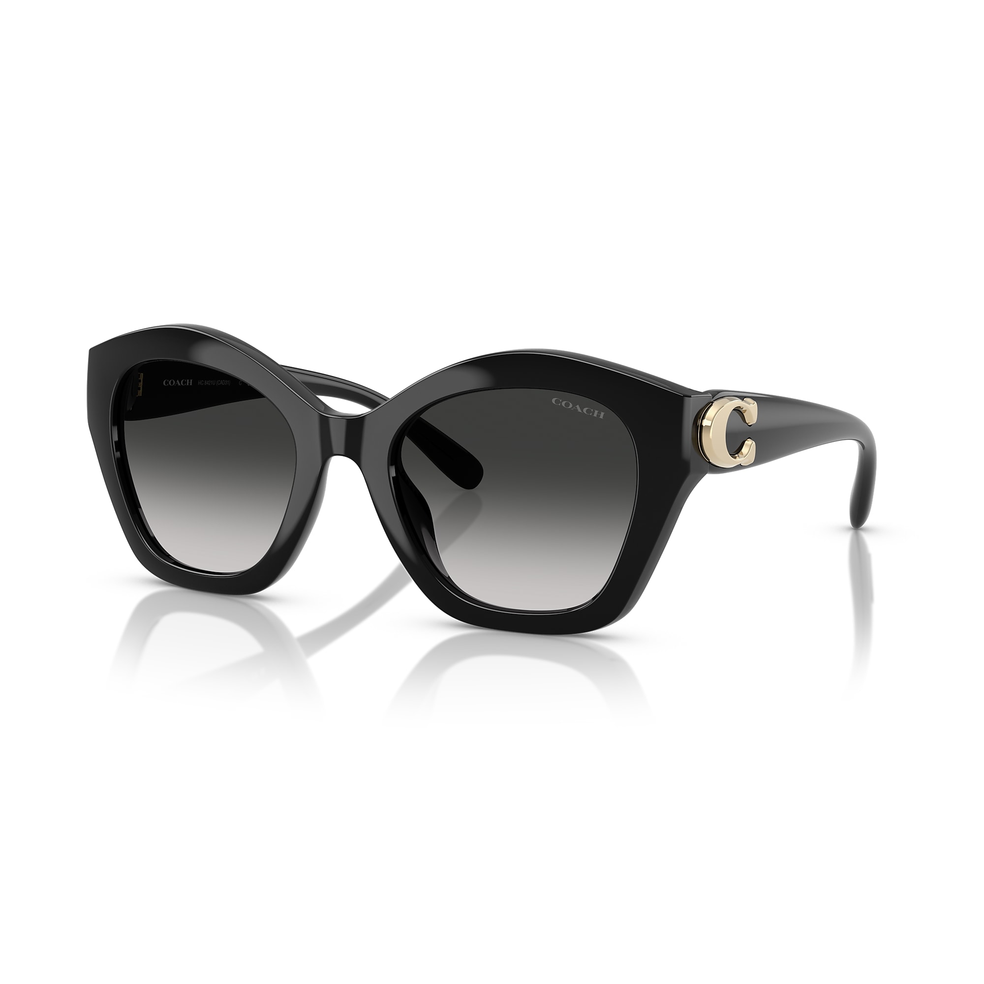 Sunglasses Coach HC8421U CAD31 | Free Shipping | Glasses.com®