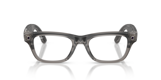 Ray-Ban Meta Blayzer Optics Ray-Ban Transparent Ice Grey