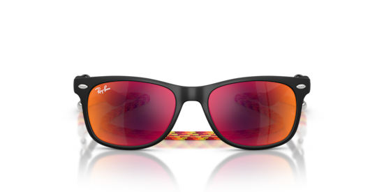 RB9052S New Wayfarer Kids Summer Capsule Ray-Ban Rubber Black