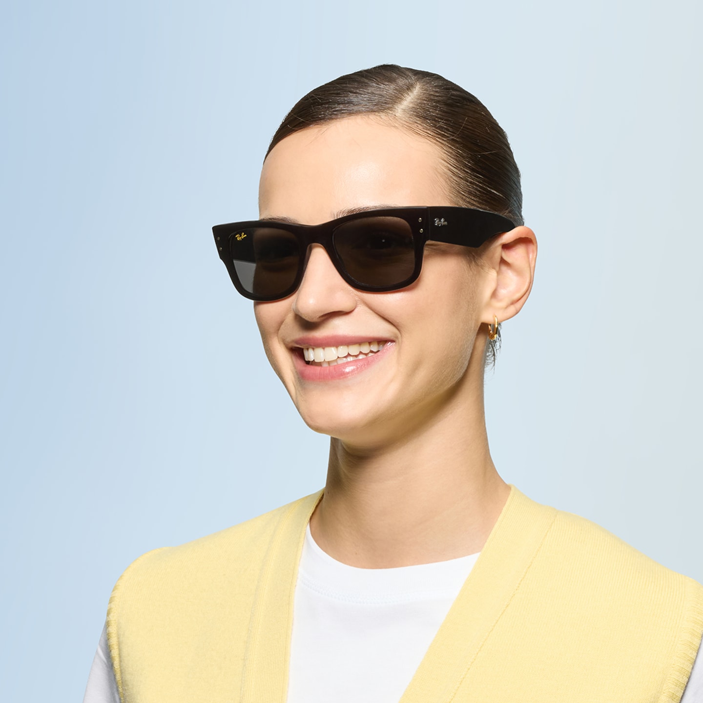 Sunglasses Ray-Ban RB0840S Mega Wayfarer Blacked Out