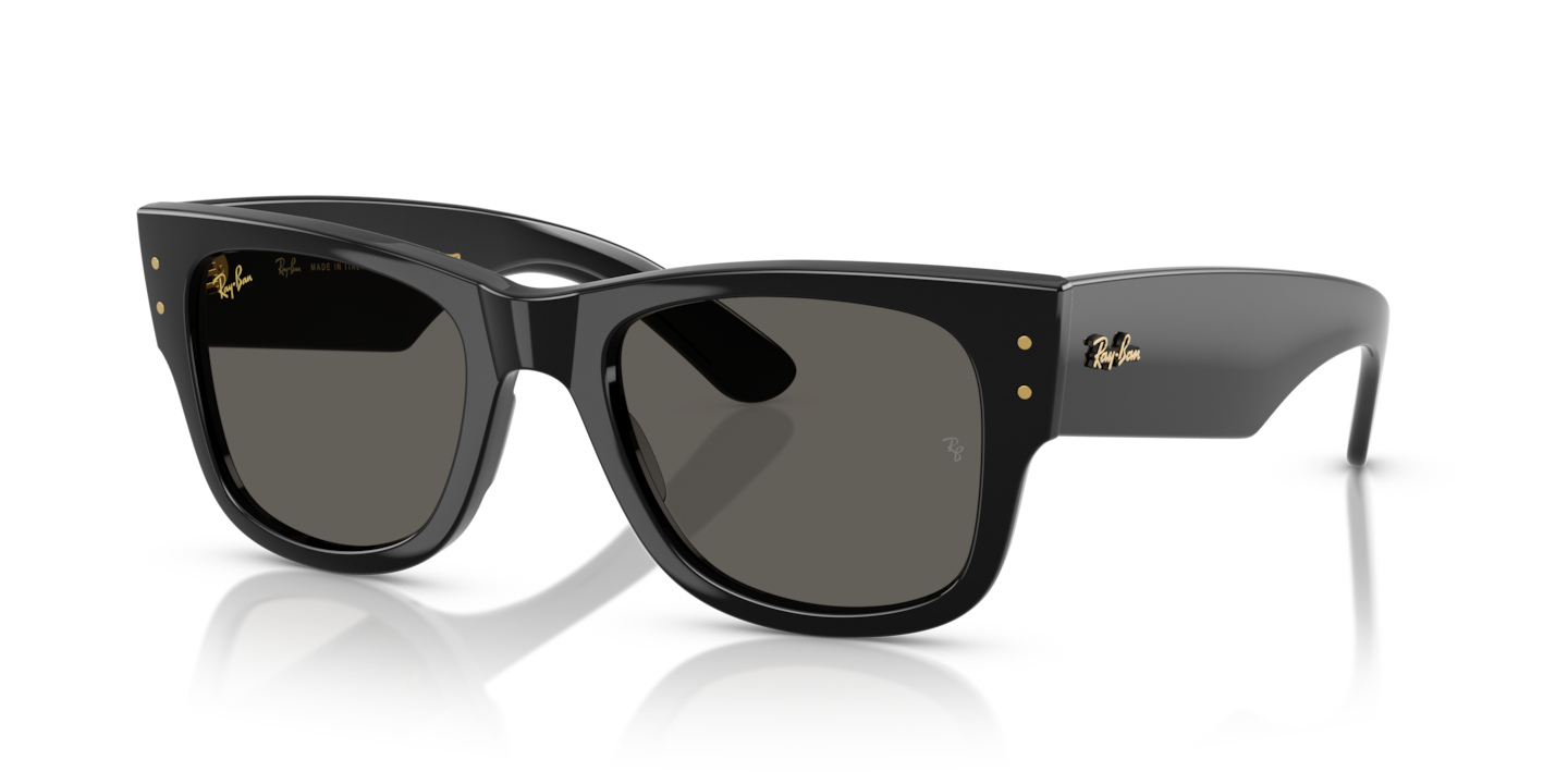 Ray-Ban RB0840S Mega Wayfarer Blacked Out Collection Black