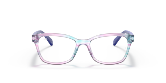 RB1591 Optics Kids Ray-Ban Violet Striped Multicolor