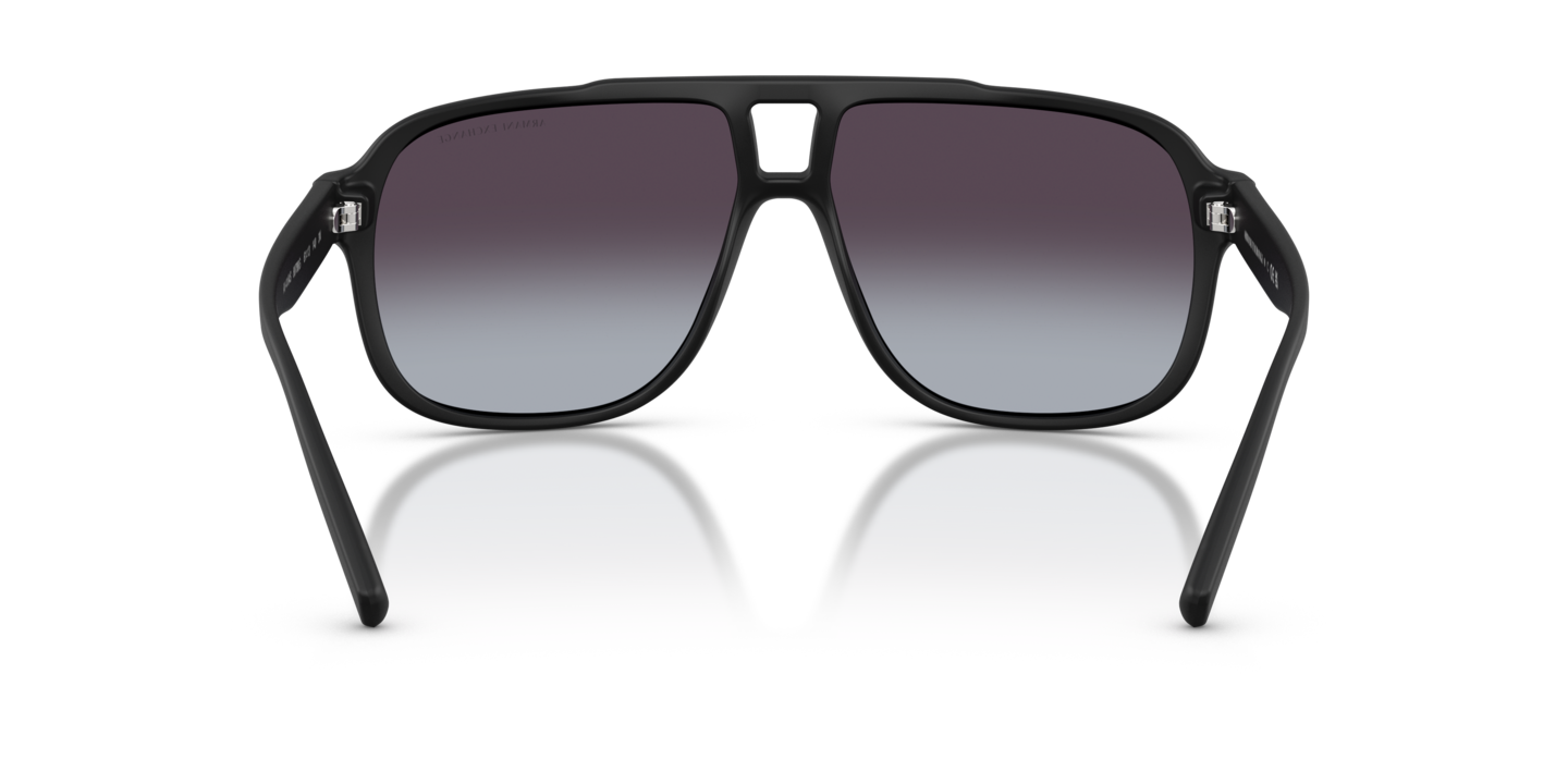 Armani Exchange AX 4104S Plastic Rectangle Sunglasses Amazon.com: Armani Exchange A|X AX4104S 80788G 61MM Matte  main image 2