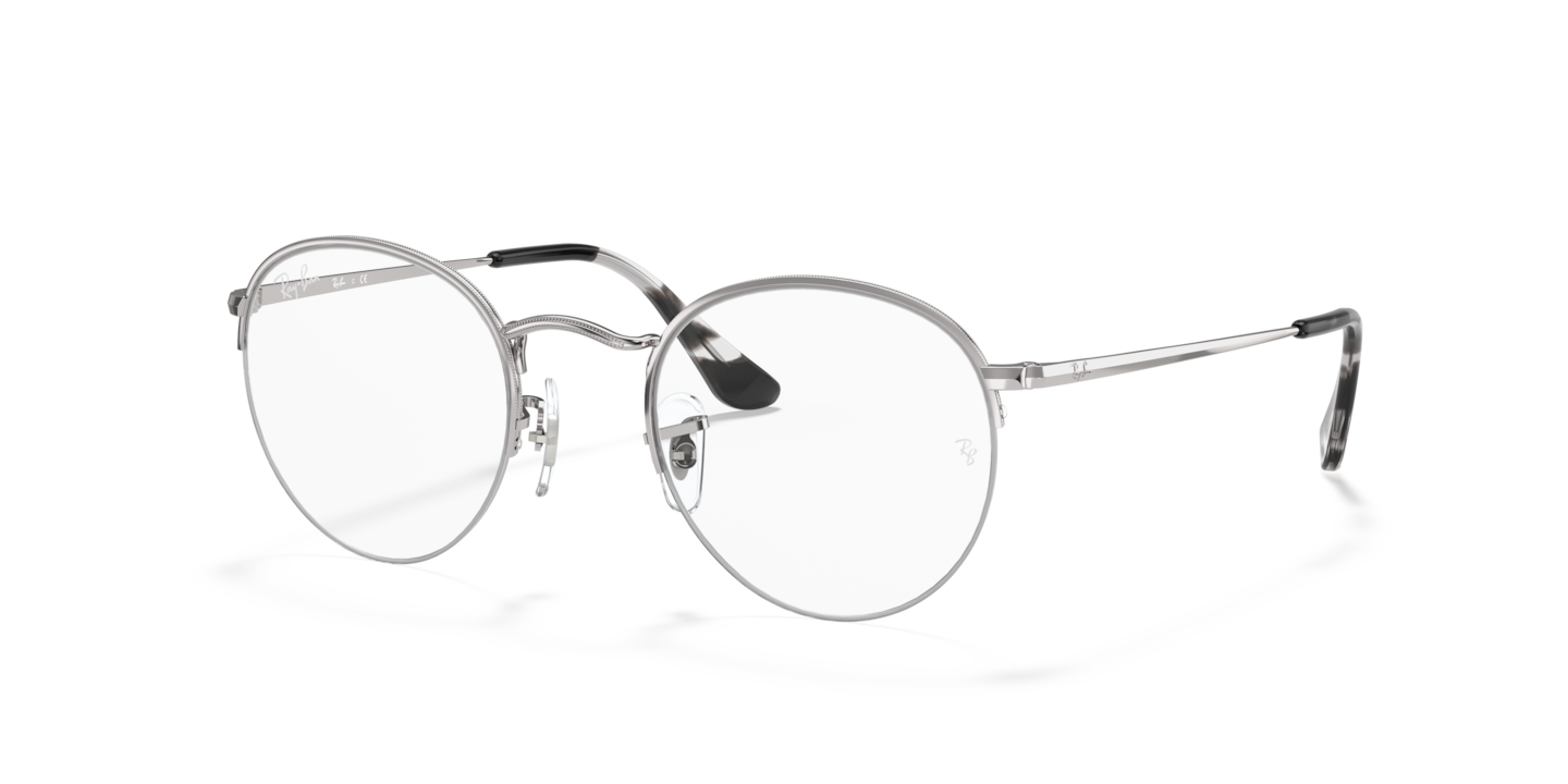 Ray-Ban RB3947V Round Gaze Silver