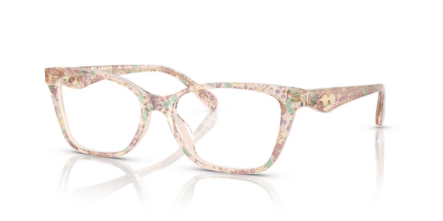 Coach HC6248U Transparent Floral Field
