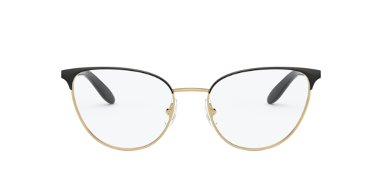 RA6047 Ralph by Ralph Lauren Shiny Black On Gold Rims