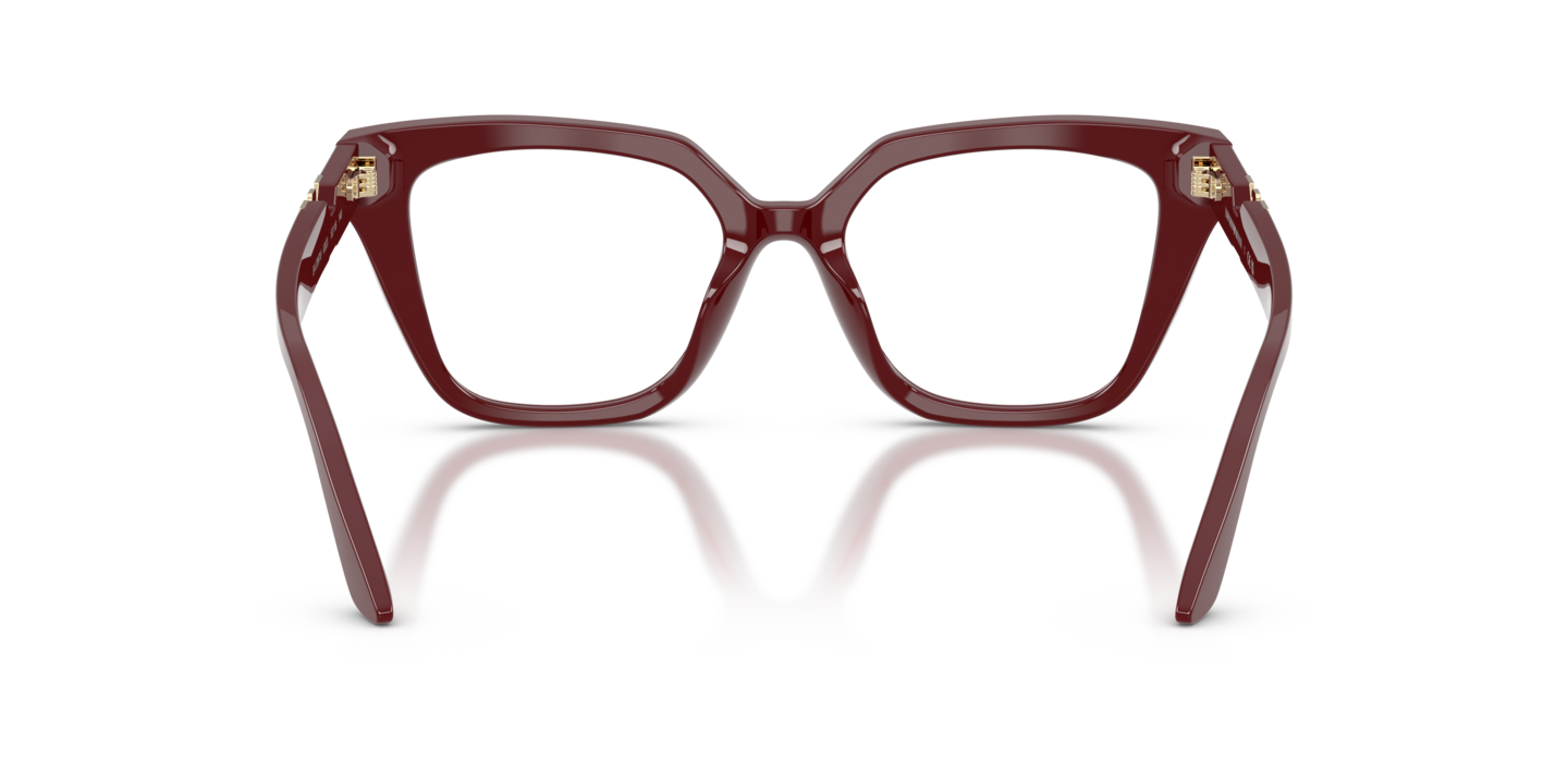 Emporio Armani Tortoise Shell Frames-Pink Optical Glasses-Cat Eye Emporio Armani Havana Pink Eyewear Glasses 52mm Cat Eye Pink  main image 3