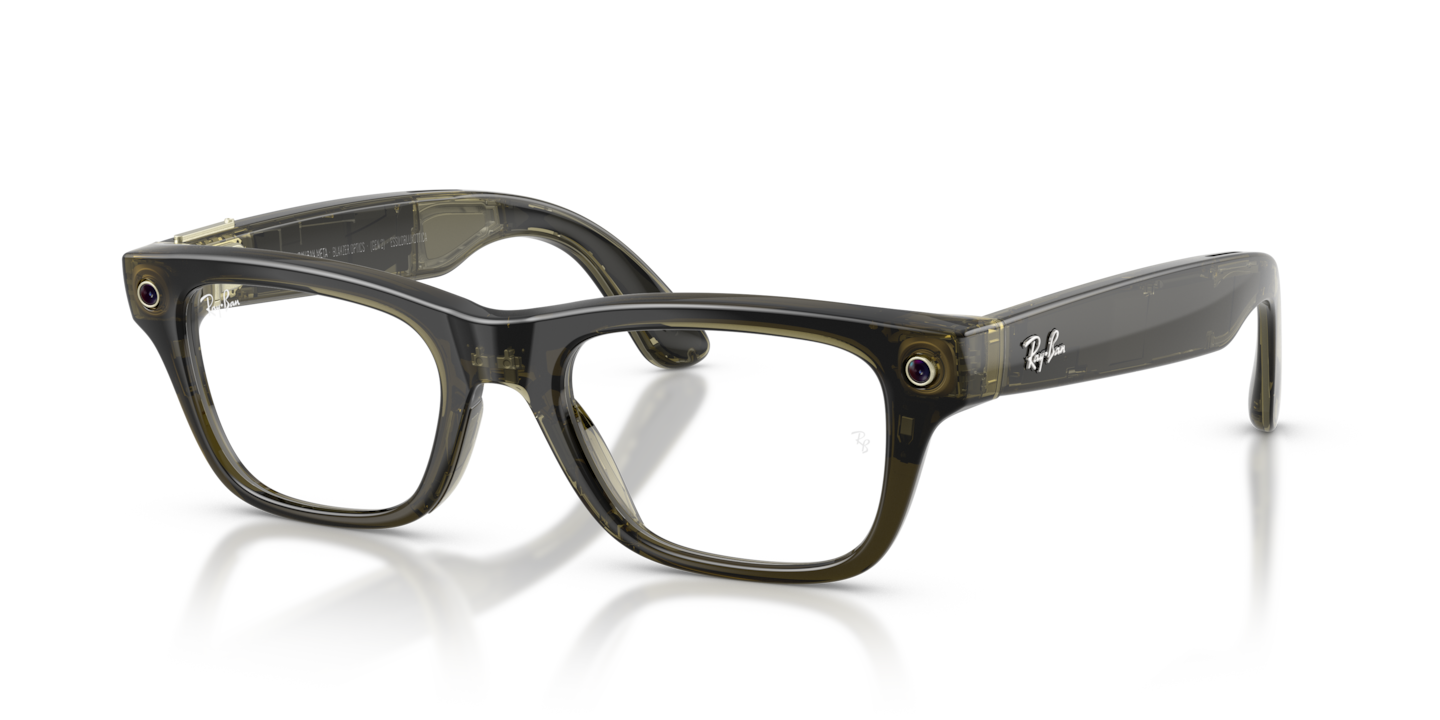 Ray-Ban Ray-Ban Meta Blayzer Optics Transparent Dark Olive