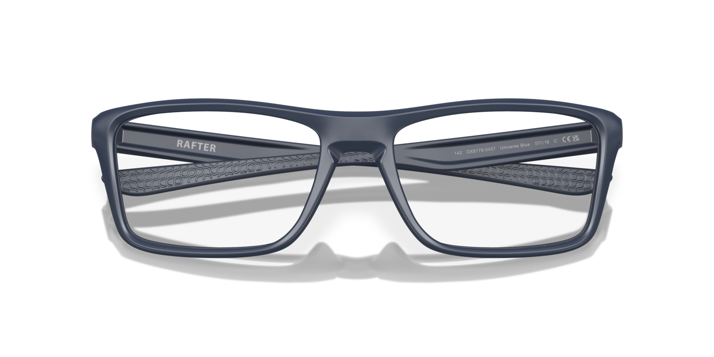 New Oakley OX8178-0455 Universe Blue RAFTER Eyeglasses 55/18/142 Amazon.com: Oakley OX8178 Rafter Prescription Eyewear Frames  main image 2