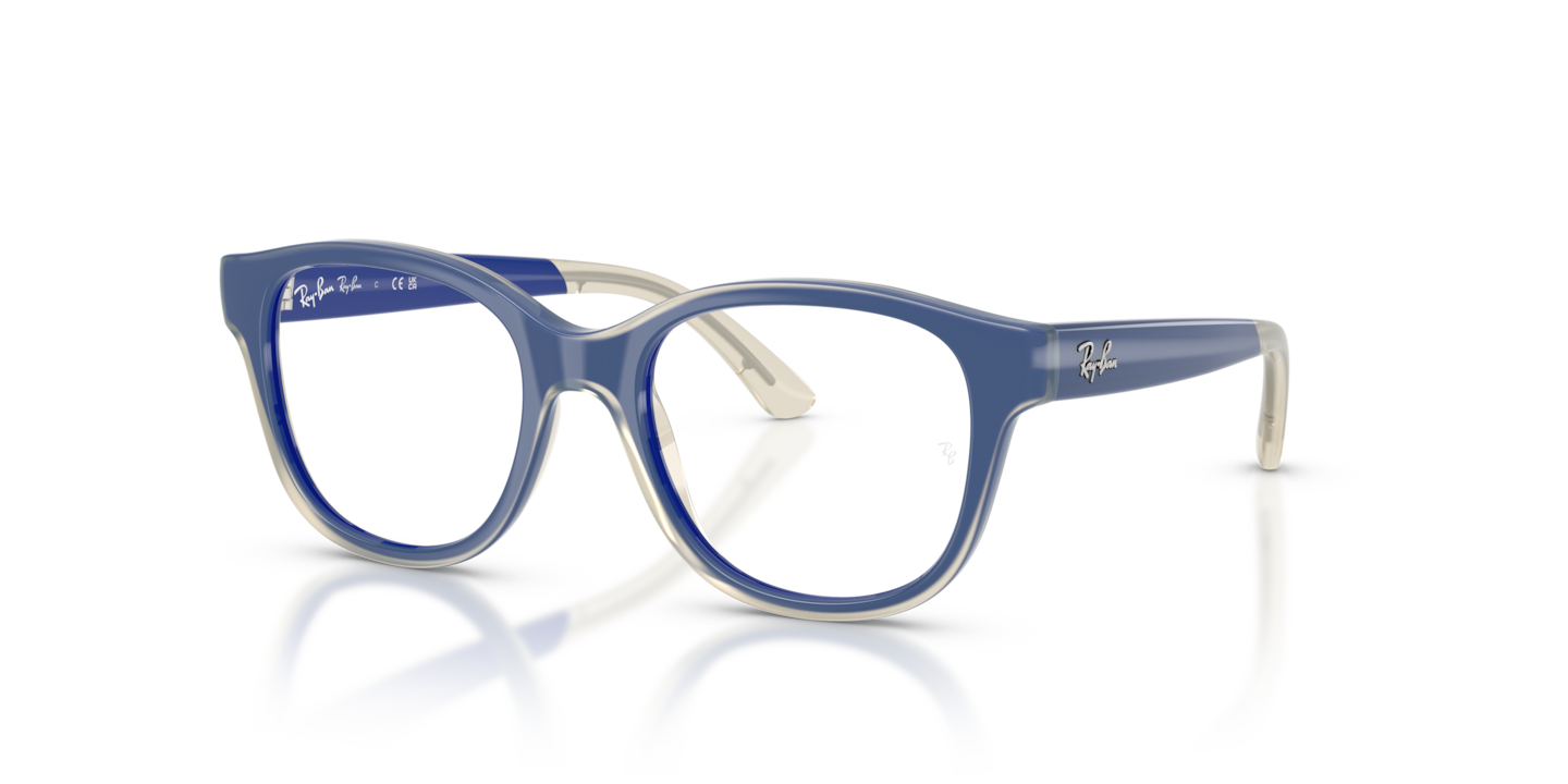 Ray-Ban RB1950 Optics Kids Bio-Based Blue On Transparent