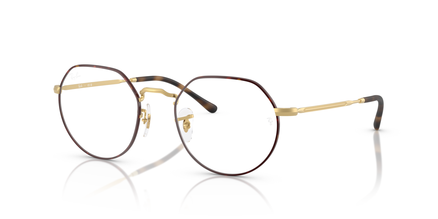 Ray-Ban RB6465 Jack Optics Matte Havana On Matte Arista Gold