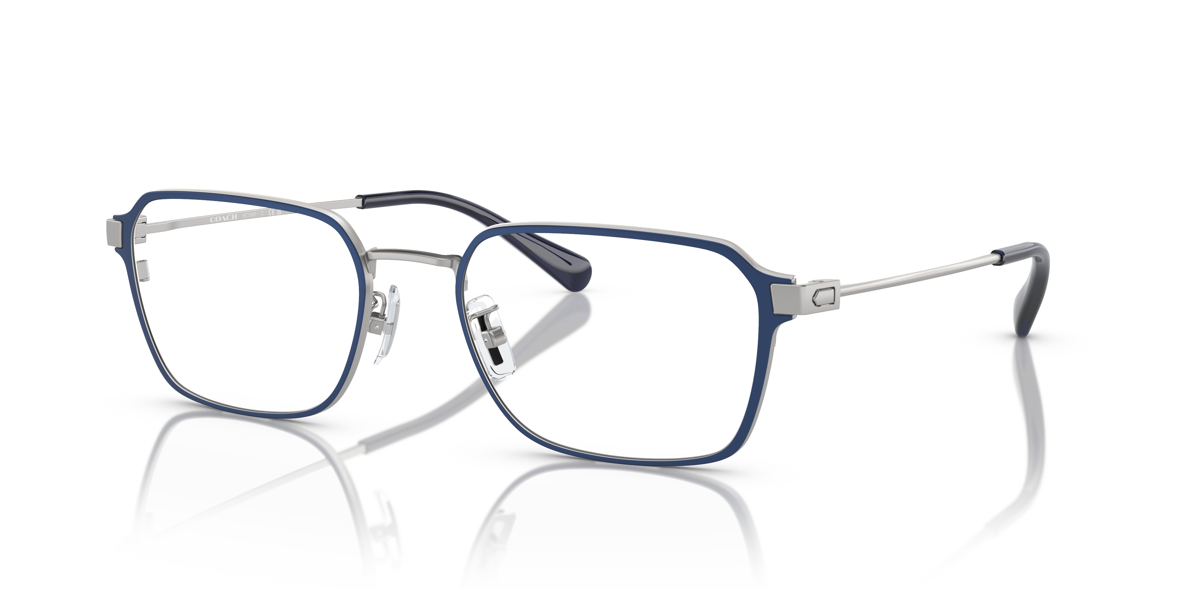 Coach Unisex Hc5167 Satin Silver Size Extra Small 110$