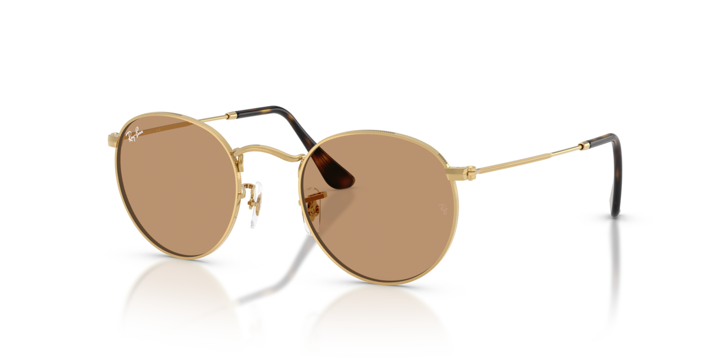 Ray-Ban RB3447 Round Metal Arista