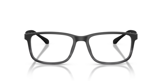 EA3098 Emporio Armani Matte Black & Striped Grey