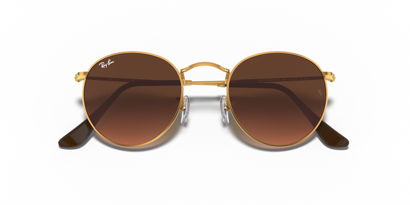 Sunglasses Ray-Ban RB3447 Round Metal | Free Shipping | Glasses.com®