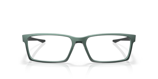 OX8060 Overhead Oakley Matte Dark Silver/Blue Colorshift