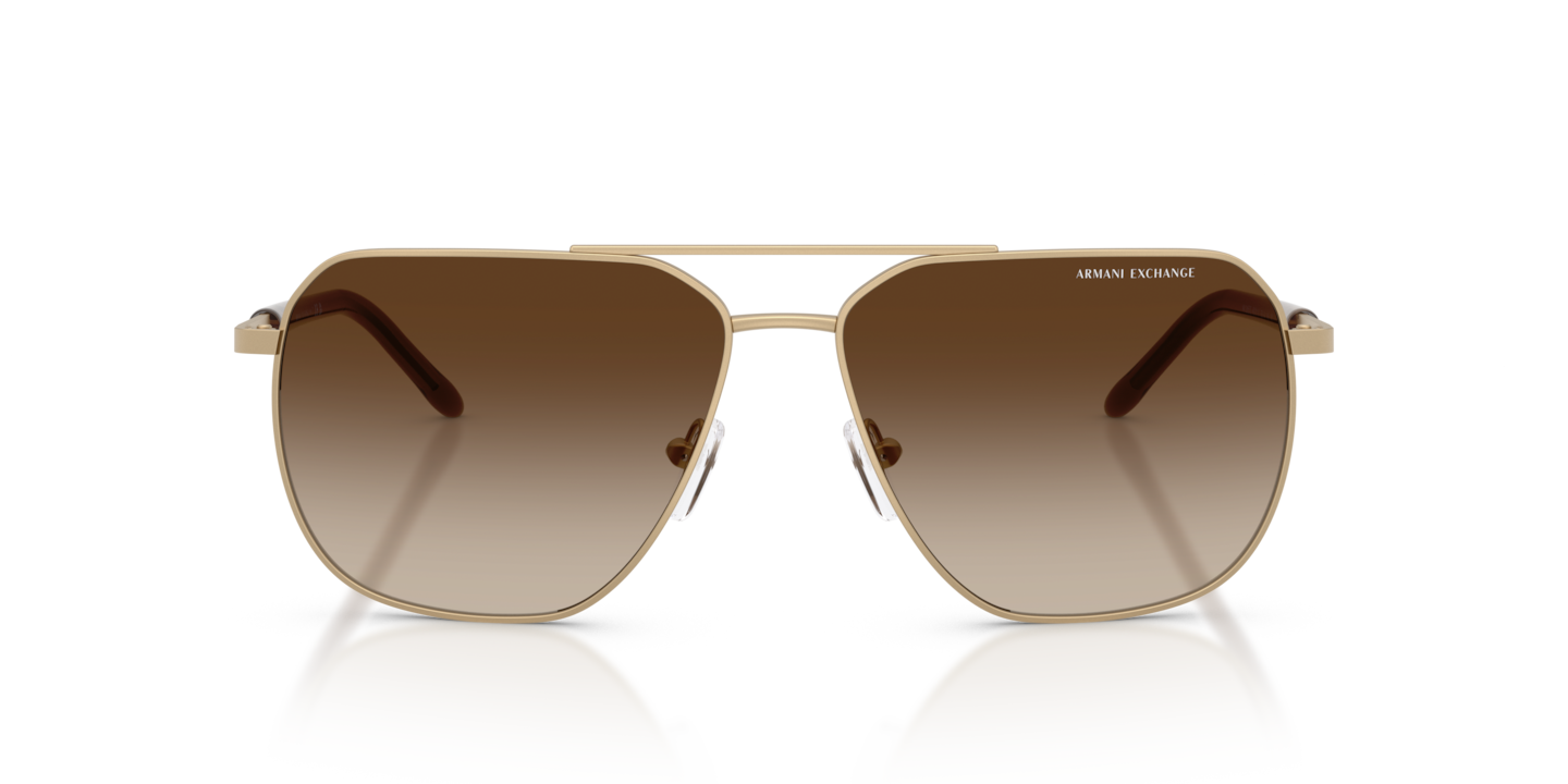 NEW ARMANI EXCHANGE AX065/S Gold Sunglasses NEW WITHOUT TAGS Armani Exchange Gold Sunglasses for Men for sale | eBay main image 4