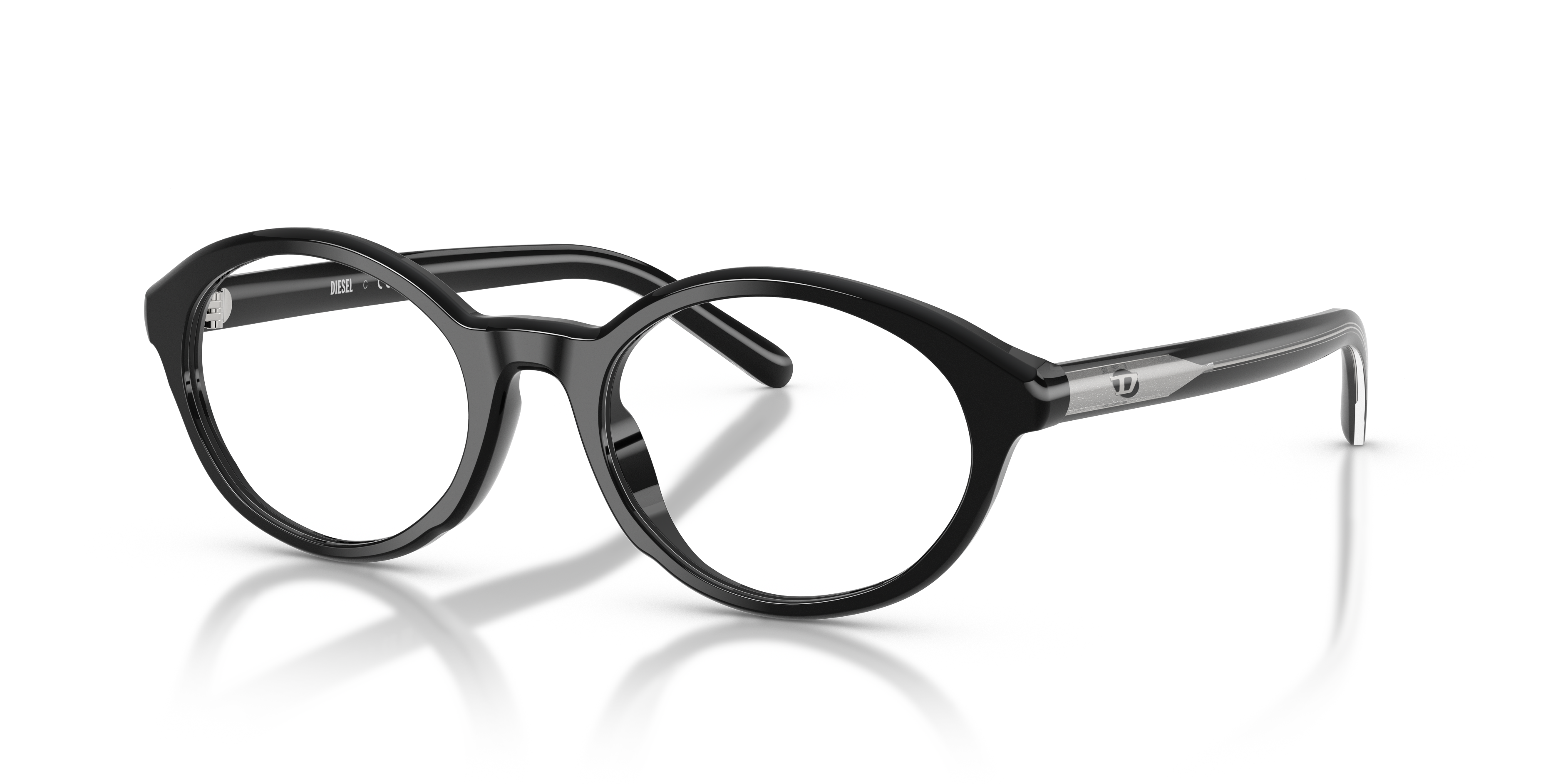 Diesel Unisex Dl4015u Solid Black Size 170$