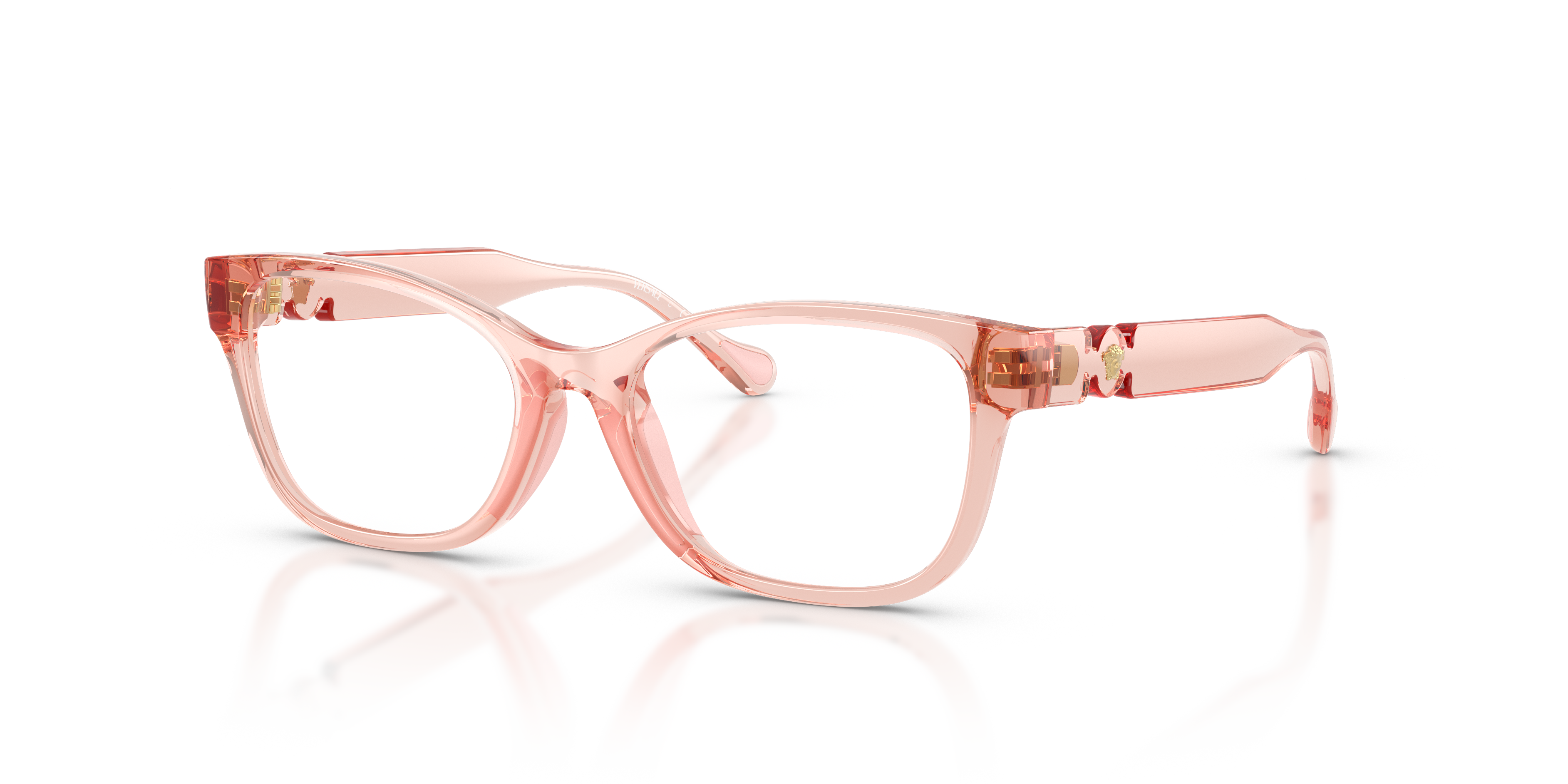 Versace Unisex Vk3016u Transparent Peach Size 121$